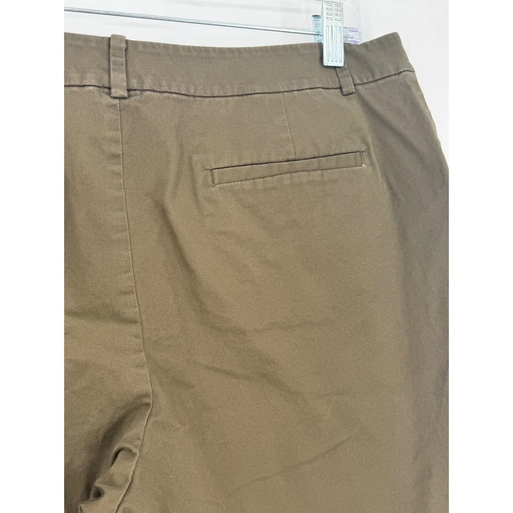 Lauren Ralph Lauren Womens Bermuda Chino Shorts 14 Preppy Ivy League Causal - Picture 9 of 12